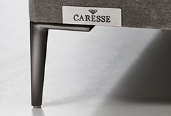 Caresse urban poot zwart gecoated