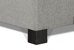 caresse blokpoot 6cm zwart